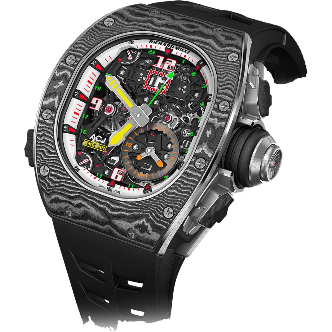 Richard Mille RM 62-01 Manual Winding Tourbillon vibrating alarm ACJ