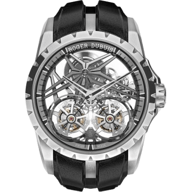 Excalibur Double Flying Tourbillon White Gold / Grey