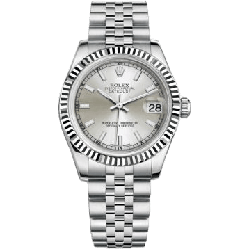 Rolex Datejust 31 Stainless Steel Fluted / Jubilee / Silver 178274-0009