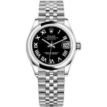 Datejust 31 Stainless Steel / Jubilee / Black - Roman