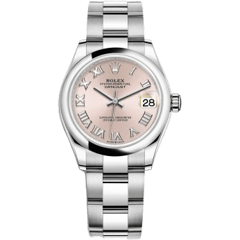 Rolex Datejust 31 Stainless Steel / Oyster / Pink - Roman 278240-0013