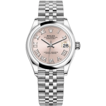 Rolex Datejust 31 Stainless Steel / Jubilee / Pink - Roman 278240-0014