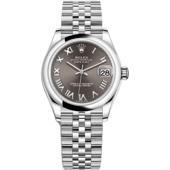 Rolex Datejust 31 Stainless Steel / Jubilee / Grey - Roman 278240-0016