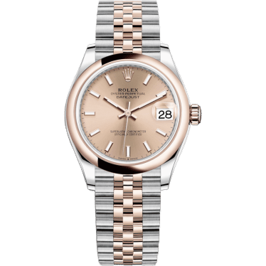 Rolex Datejust 31 Stainless Steel/ Rose Gold / Domed / Rose / Jubilee 278241-0010