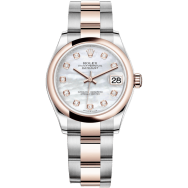 Rolex Datejust 31 Stainless Steel/ Rose Gold / Domed / MOP / Oyster 278241-0025