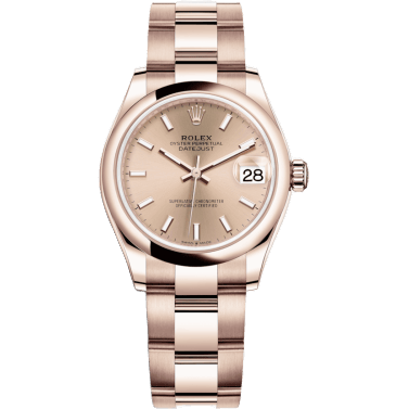 Rolex Datejust 31 Rose Gold / Domed / Rose / Oyster 278245-0035