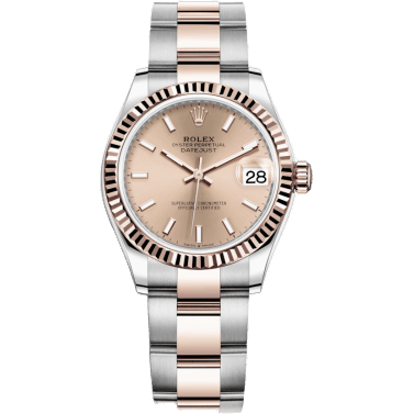 Rolex Datejust 31 Stainless Steel/ Rose Gold / Fluted / Rose / Oyster 278271-0009