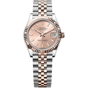 Rolex Datejust 31 Stainless Steel/ Rose Gold / Fluted / Rose / Jubilee 278271-0010