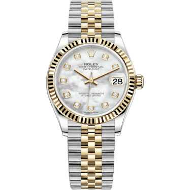 Rolex Datejust 31 Stainless Steel / Yellow Gold / Fluted / MOP / Jubilee 278273-0028