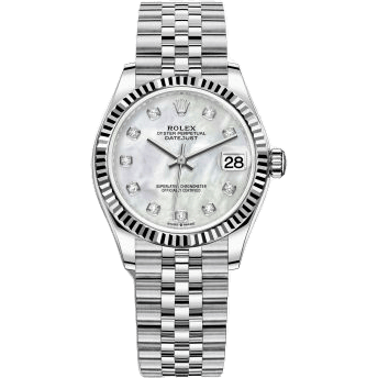 Rolex Datejust 31 Stainless Steel Fluted / Jubilee / MOP 278274-0006