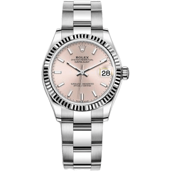 Rolex Datejust 31 Stainless Steel Fluted / Oyster / Pink 278274-0013