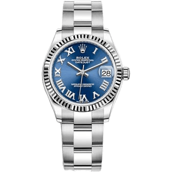 Rolex Datejust 31 Stainless Steel / Fluted / Blue - Roman / Oyster 278274-0033