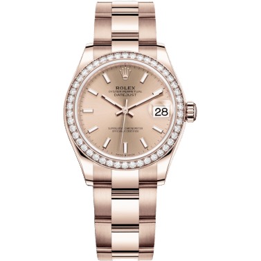 Datejust 31 Rose Gold / Diamond / Rose / Oyster