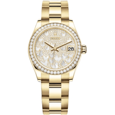Rolex Datejust 31 Yellow Gold / Diamond / Butterfly / Oyster 278288rbr-0010