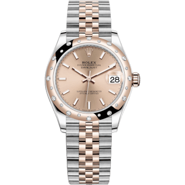 Rolex Datejust 31 Stainless Steel/ Rose Gold / Domed - Diamond / Rose / Jubilee 278341RBR-0010