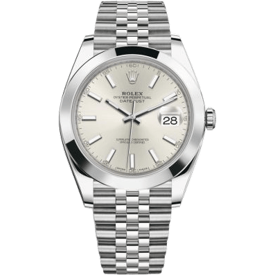Datejust 41 Stainless Steel Smooth / Jubilee / Silver