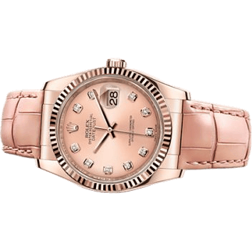Datejust 36 Everose Strap Pink Diamonds