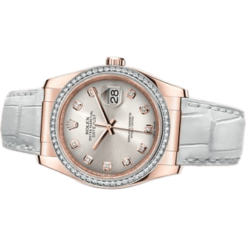 Datejust 36 Everose Strap Pink Diamonds