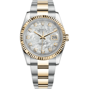 Datejust 36 Rolesor Yellow Fluted / Oyster / MOP