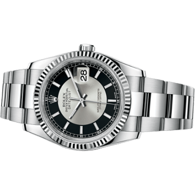 Rolex Datejust 36 Stainless Steel Fluted / Oyster / Bullseye 116234-0152