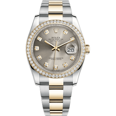 Datejust 36 Rolesor Yellow Diamond / Oyster / Steel Diamond