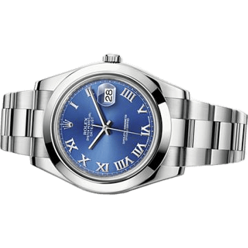 Datejust II Blue Azzurro
