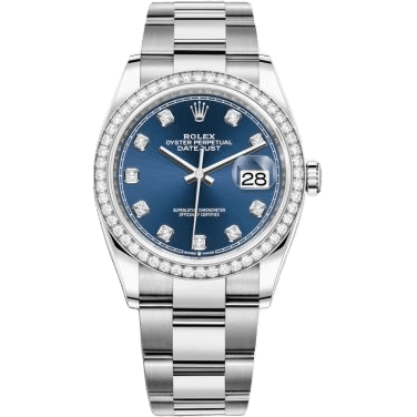 Datejust 36 Stainless Steel / Diamond / Blue-Diamond / Oyster