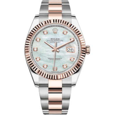 Datejust 41 Rolesor Everose Fluted / Oyster / MOP