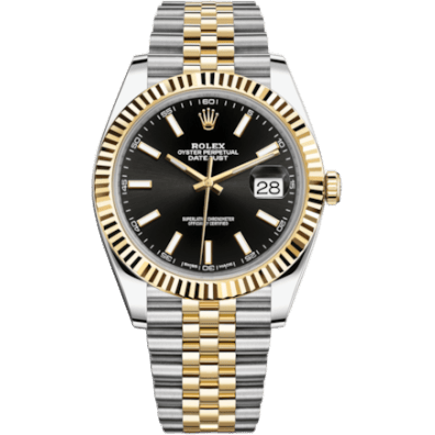 Datejust 41 Rolesor Yellow Fluted / Jubilee / Black