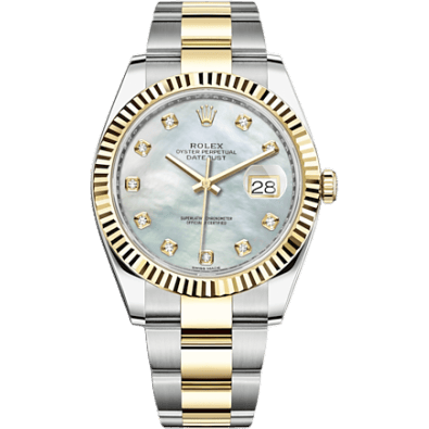Datejust 41 Rolesor Yellow Fluted / Oyster / MOP - Diamond