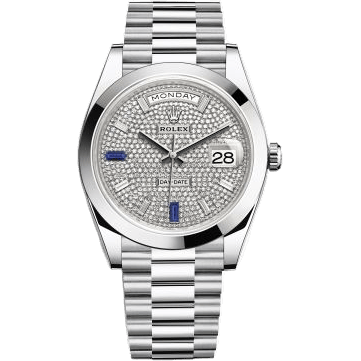 Day-Date 40 Platinum / Paved