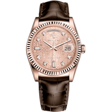 Rolex Day-Date 36 Everose / Strap / Pink Computer 118135-0081