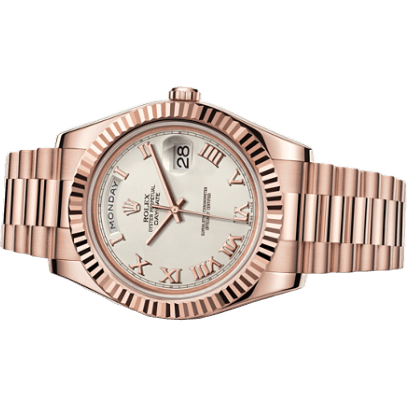 Day-Date II Everose Ivory Roman
