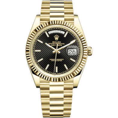 Rolex Day-Date 40 Yellow Gold / Black 228238-0007