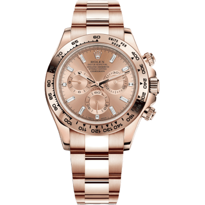 Cosmograph Daytona Everose / Pink Baguette