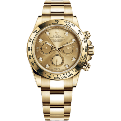 Cosmograph Daytona Yellow Gold / Champagne Diamond