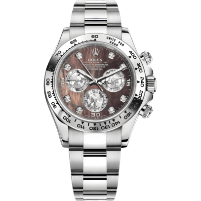 Cosmograph Daytona White Gold / Black MOP / Diamonds