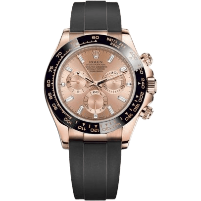 Cosmograph Daytona Everose / Cerachrom / Pink Baguette / Oysterflex