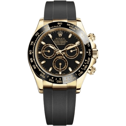 Rolex Cosmograph Daytona Yellow Gold / Cerachrom / Black / Oysterflex 116518LN-0043