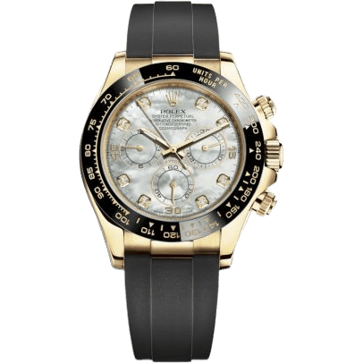 Rolex Cosmograph Daytona Yellow Gold / Cerachrom / MOP-Diamond / Oysterflex 116518LN-0045