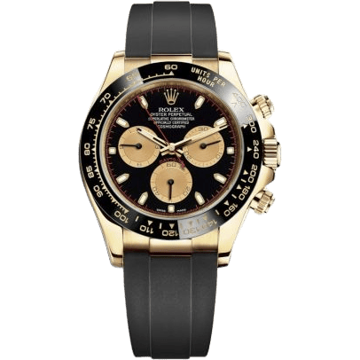 Rolex Cosmograph Daytona Yellow Gold / Cerachrom / Black / Oysterflex 116518LN-0047