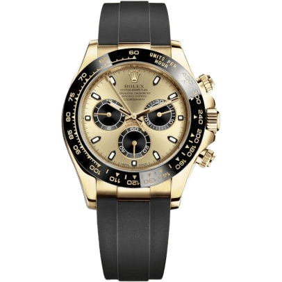 Rolex Cosmograph Daytona Yellow Gold / Cerachrom / Champagne / Oysterflex 116518LN-0048