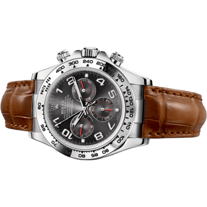 Cosmograph Daytona White Gold / Grey / Strap