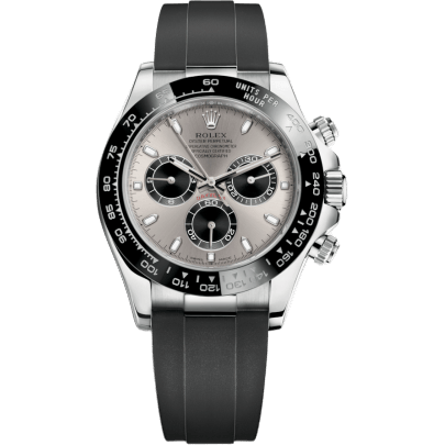 Cosmograph Daytona White Gold / Cerachrom / Silver / Oysterflex
