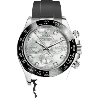 Cosmograph Daytona White Gold / Cerachrom / MOP Diamond / Oysterflex