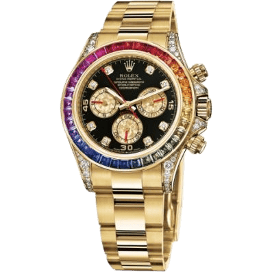 Rolex Cosmograph Daytona Yellow Gold / Rainbow 116598RBOW-0001