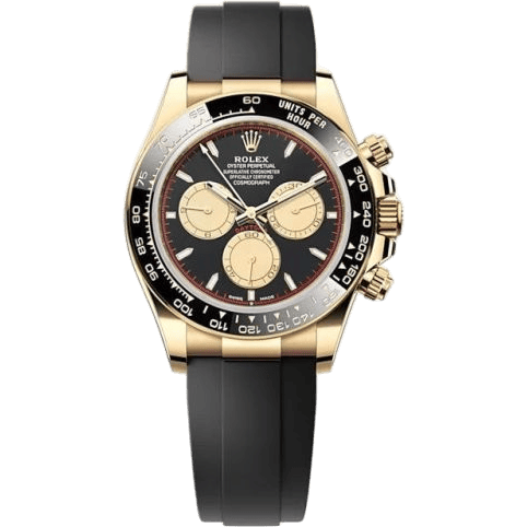 Rolex Cosmograph Daytona Yellow Gold - Cerachrom / Black - Champagne / Oysterflex 126518LN-0004