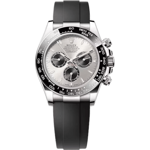 Cosmograph Daytona White Gold - Cerachrom / Steel - Black / Oysterflex