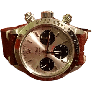 Daytona 6265 Stainless Steel / Silver / Big Red