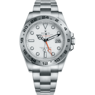 Explorer II Stainless Steel / White
